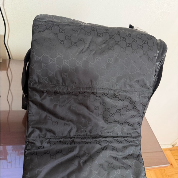 Gucci GG Black Monogram Diaper Bag with Shoulder Strap - Picture 11 of 13
